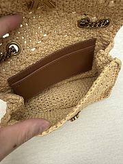 Bagsaaa YSL LOULOU MINI in raffia 868563 - 20cm - 3