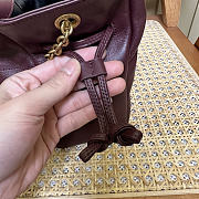 Bagsaaa YSL JAMIE shoulder pouch in lambskin 862712 Rouge Cabernet - 26cm - 2