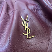 Bagsaaa YSL JAMIE shoulder pouch in lambskin 862712 Rouge Cabernet - 26cm - 3