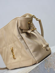 Bagsaaa YSL JAMIE shoulder pouch in lambskin 862712 beige - 26cm - 4