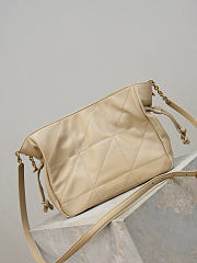 Bagsaaa YSL JAMIE shoulder pouch in lambskin 862712 beige - 26cm - 3