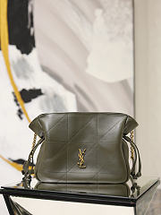 Bagsaaa YSL JAMIE shoulder pouch in lambskin 862712 light musk - 26cm - 1