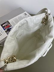 Bagsaaa Dior Adiorable Mini Bucket Bag Latte Cannage Lambskin - 22cm - 4