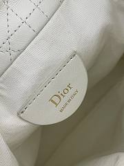Bagsaaa Dior Adiorable Mini Bucket Bag Latte Cannage Lambskin - 22cm - 3