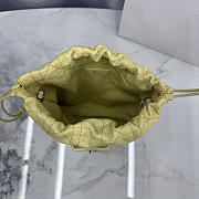Bagsaaa Dior Adiorable Mini Bucket Bag Mimosa Cannage Lambskin - 22cm - 3