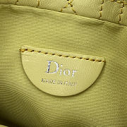 Bagsaaa Dior Adiorable Mini Bucket Bag Mimosa Cannage Lambskin - 22cm - 2