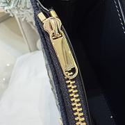 Bagsaaa Dior Promenade Mini Bag with Chain Blue Dior Oblique - 19cm - 4