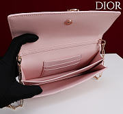Bagsaaa My Dior Mini Bag Two-Tone Soupir Pink and Latte Cannage Lambskin - 21cm - 3