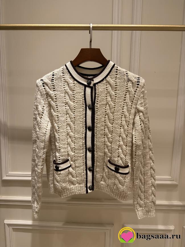 Bagsaaa Brunello Cucinelli soft virgin wool and cashmere cardigan - 1