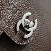 Bagsaaa Chanel Maxi Flap bag AS6233 Grained Dark Beige - 38.5cm - 2