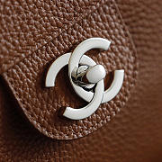 Bagsaaa Chanel Maxi Flap bag AS6233 Grained Camel - 38.5cm - 4