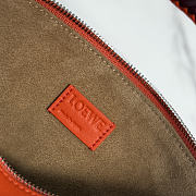 Bagsaaa Loewe Cala mini bag in mellow nappa lambskin red orange - 26cm - 2