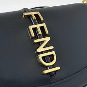 Bagsaaa Fendi Fendigraphy Wallet on Chain in black - 20cm - 3