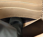 Bagsaaa Fendi Fendigraphy Wallet on Chain in beige - 20cm - 3