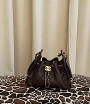 Bagsaaa CHANEL 25 Mini Handbag AS5631 Chocolate color - 22cm - 1