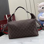 Bagsaaa Gucci Brera medium crossbody bag 866938 dark brown - 33cm - 1