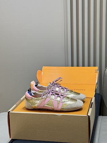 Bagsaaa LV Sneakerina Gold & pink