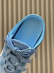 Bagsaaa LV Sneakerina Open Back Blue Suede  - 4