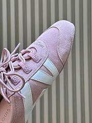 Bagsaaa LV Sneakerina Open Back Pink Suede  - 3