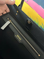 Bagsaaa Versace La Medusa Large Canvas Tote black - 40cm - 4