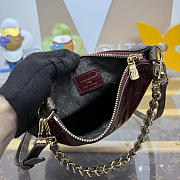 Bagsaaa LV M3A247 Multipass Mini Monogram Rouge - 18cm - 4