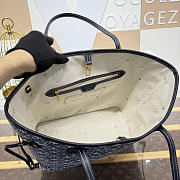 Bagsaaa LV M2A096 Neverfull MM Monogram Bleu - 47cm - 4