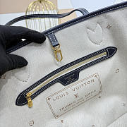 Bagsaaa LV M2A096 Neverfull MM Monogram Bleu - 47cm - 2