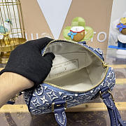 Bagsaaa LV M2A187 Speedy Bandoulière 20 Monogram Bleu - 20.5cm - 3