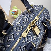 Bagsaaa LV M2A187 Speedy Bandoulière 20 Monogram Bleu - 20.5cm - 2