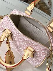 Bagsaaa LV M2A039 Speedy Bandoulière 20 Monogram Emblème Rose - 20.5cm - 4