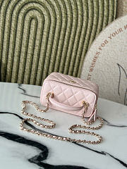 Bagsaaa Chanel Classic Top Handle Vanity light pink - 17cm - 4