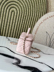 Bagsaaa Chanel Classic Top Handle Vanity light pink - 17cm - 3