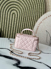 Bagsaaa Chanel Classic Top Handle Vanity light pink - 17cm - 2