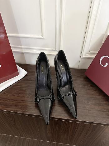 Bagsaaa Gucci Donna pump A006AF Black patent 11cm