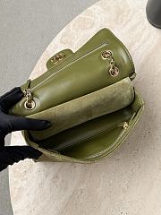 Bagsaaa Chanel Fall-Winter 2026 Mini Flap Bag AS6626 green suede - 20cm - 3