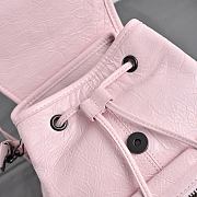 Bagsaaa Balenciaga Le City Backpack Mini in petal pink Arena lambskin - 23cm - 4
