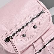 Bagsaaa Balenciaga Le City Backpack Mini in petal pink Arena lambskin - 23cm - 2