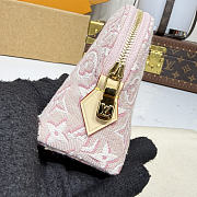 Bagsaaa LV M2A419 Pochette Cosmétique PM Rose Ruban Pink - 19cm - 3