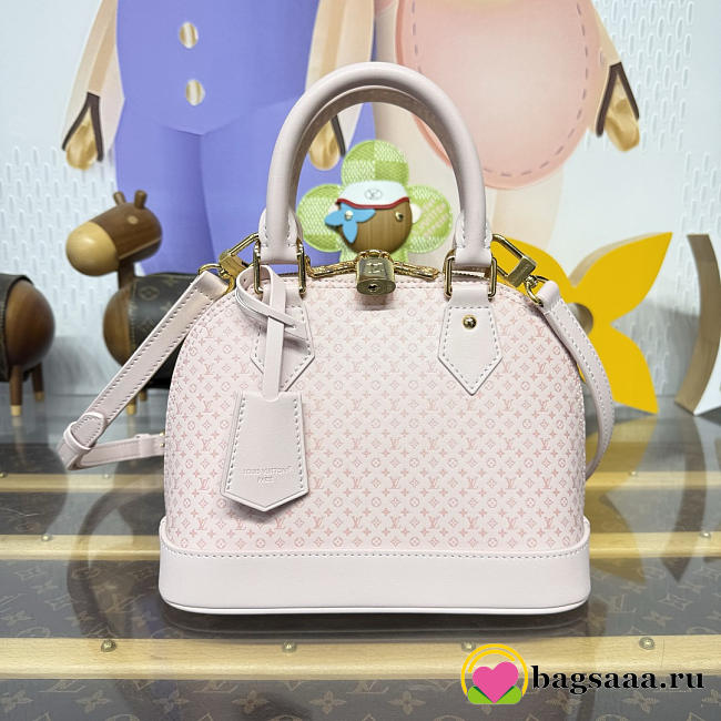Bagsaaa LV M29416 Alma BB Bag Light Pink - 23.5cm - 1