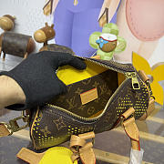 Bagsaaa LV M29296 Keepall Bandoulière 25 Monogram/Yellow - 25cm - 4
