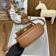 Bagsaaa Hermès Kelly Moove bag in gold Swift leather with gold hardware - 17cm - 3