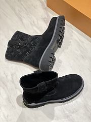 Bagsaaa LV Remix Ankle Boot Black suede - 3