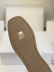 Bagsaaa Dior Rive Boat Shoe White Calfskin - 3