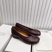 Bagsaaa Maison Margiela dark brown shoes - 1