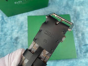 Bagsaaa Goyard Florida Belt in black and multicolor Goyardine - 2