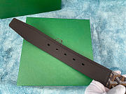 Bagsaaa Goyard Florida Belt in black and multicolor Goyardine - 4