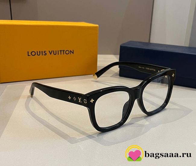 Bagsaaa Louis Vuitton My Monogram Anti-Blue Light Glasses black - 1