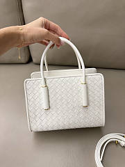 Bagsaaa Bottega Veneta Baby Barbara Tote A0062Z white - 21.5cm - 1