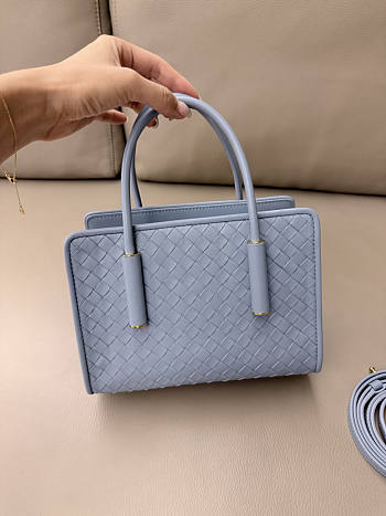 Bagsaaa Bottega Veneta Baby Barbara Tote A0062Z Glacial - 21.5cm