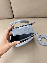 Bagsaaa Bottega Veneta Baby Barbara Tote A0062Z Glacial - 21.5cm - 2